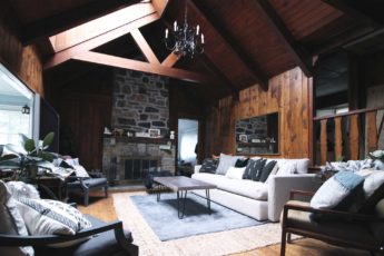 Lakehouse, Design Inspiration, Living Room